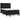 Pat box spring cu saltea, negru, 140x190 cm, catifea