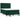 Pat box spring cu saltea, verde închis, 140x190 cm, catifea