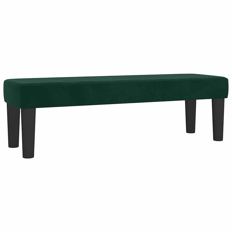 Pat box spring cu saltea, verde închis, 140x200 cm, catifea