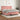 Pat box spring cu saltea, roz, 200x200 cm, catifea
