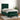 Pat box spring cu saltea, verde închis, 80x200 cm, catifea