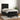 Pat box spring cu saltea, negru, 90x190 cm, catifea
