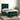Pat box spring cu saltea, verde închis, 100x200 cm, catifea