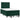 Pat box spring cu saltea, verde închis, 120x200 cm, catifea