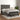 Pat box spring cu saltea, gri închis, 140x200 cm, catifea