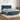 Pat box spring cu saltea, albastru închis, 160x200 cm, catifea