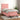 Pat box spring cu saltea, roz, 80x200 cm, catifea