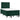 Pat box spring cu saltea, verde închis, 120x200 cm, catifea