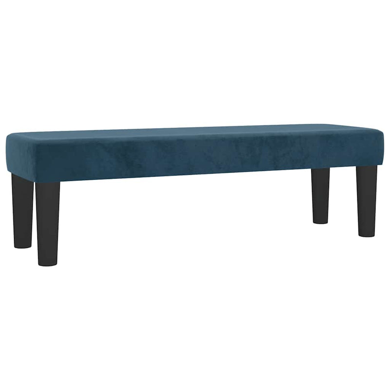 Pat box spring cu saltea, albastru închis, 140x200 cm, catifea