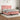 Pat box spring cu saltea, roz, 180x200 cm, catifea
