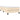 Pat box spring cu saltea, crem, 90x190 cm, textil