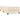 Pat box spring cu saltea, crem, 90x200 cm, textil