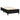 Pat box spring cu saltea, negru, 90x190 cm, textil