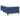 Pat box spring cu saltea, albastru, 90x190 cm, textil
