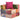 Fotoliu puf modular cu pernă, model petice, material textil