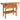 Banc de lucru cu sertare și menghine, 124x52x83 cm, lemn acacia