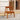 Taburet cu 2 trepte, 40x38x50 cm, lemn masiv de acacia