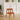 Taburet cu 2 trepte, 40x38x50 cm, lemn masiv de acacia