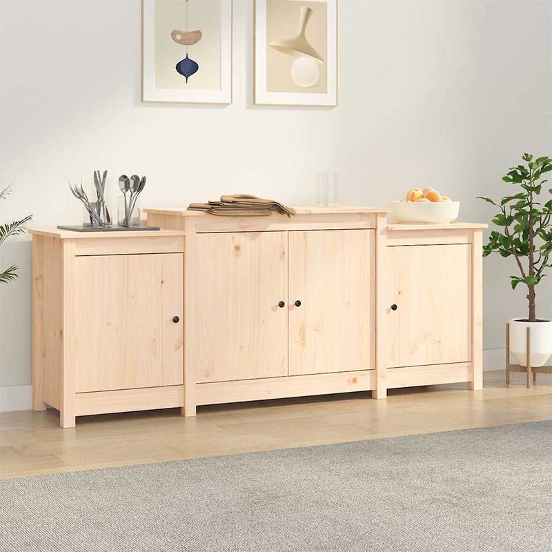 Bufet 164x37x68 cm Lemn masiv de pin