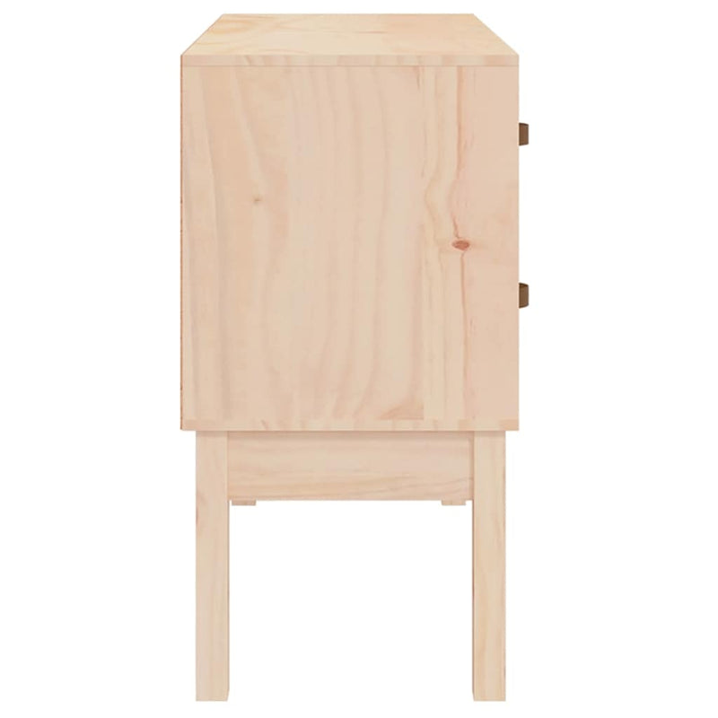 Dulap consolă, 90x40x78 cm, lemn masiv de pin