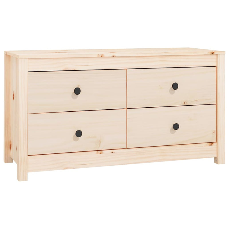 Dulap lateral, 100x40x54 cm, lemn masiv de pin