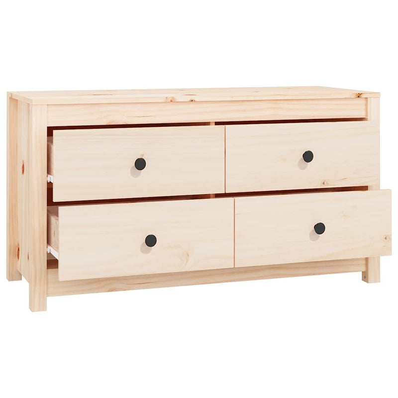 Dulap lateral, 100x40x54 cm, lemn masiv de pin
