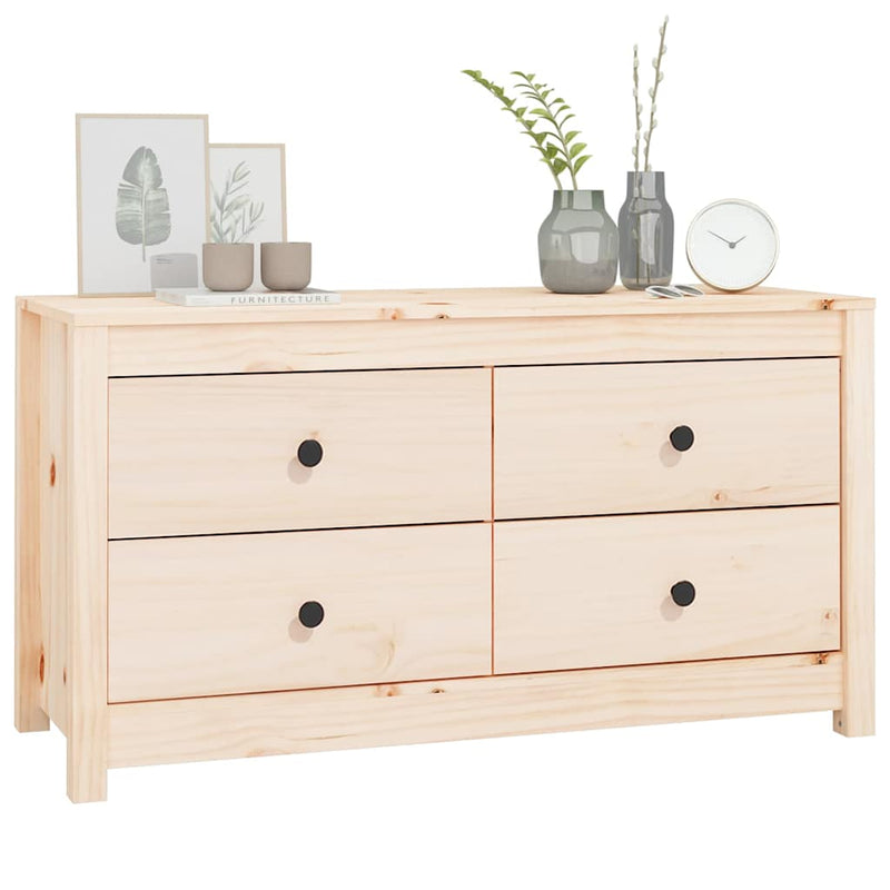 Dulap lateral, 100x40x54 cm, lemn masiv de pin