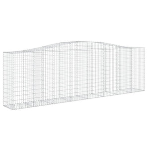 Coșuri gabion arcuite 25 buc, 400x50x120/140cm, fier galvanizat