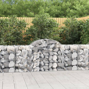 Coșuri gabion arcuite 30 buc, 200x50x80/100 cm, fier galvanizat