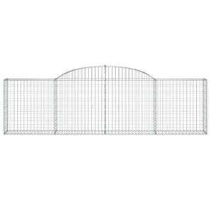 Coșuri gabion arcuite 20 buc, 300x30x80/100 cm, fier galvanizat