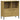 Bibliotecă cu picioare metalice OSLO, maro, 90x35x90,5 cm, lemn