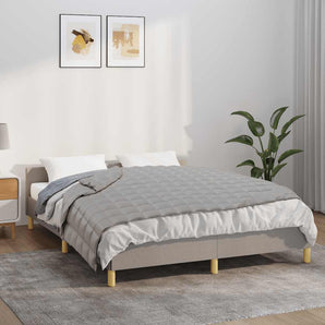 Pătură anti-stres, gri, 120x180 cm, 5 kg, material textil