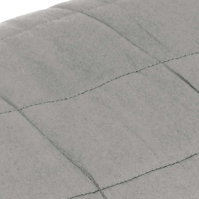 Pătură cu greutăți, gri, 120x180 cm, 9 kg, material textil