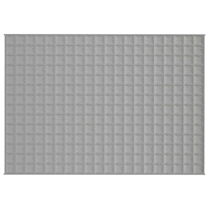 Pătură cu greutăți, gri, 138x200 cm, 6 kg, material textil