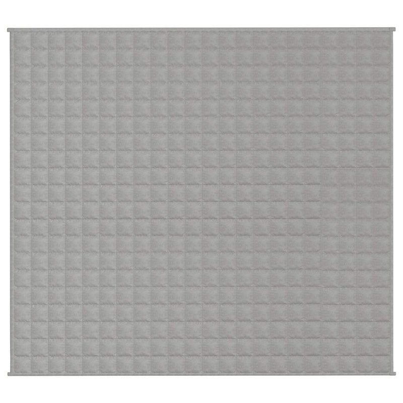 Pătură cu greutăți, gri, 200x225 cm, 13 kg, material textil
