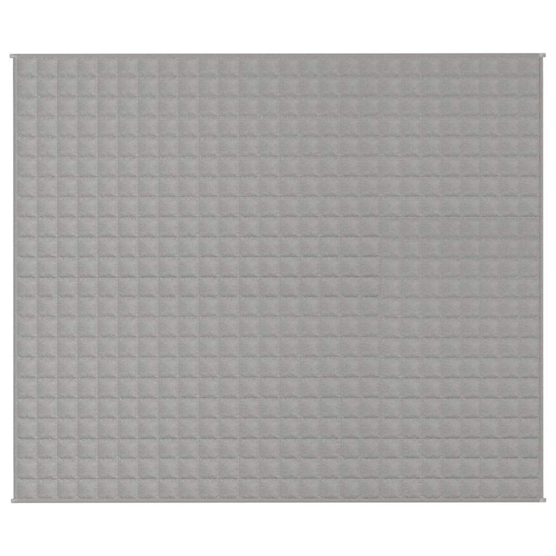 Pătură cu greutăți, gri, 200x260 cm, 11 kg, material textil