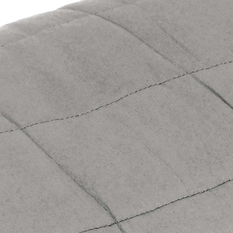 Pătură cu greutăți, gri, 200x260 cm, 11 kg, material textil