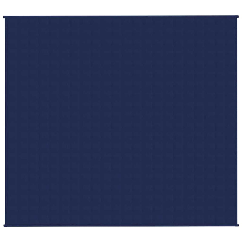 Pătură cu greutăți, albastru, 200x225 cm, 13 kg, textil