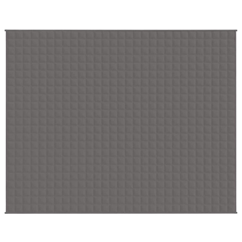 Pătură cu greutăți, gri, 235x290 cm, 11 kg, material textil