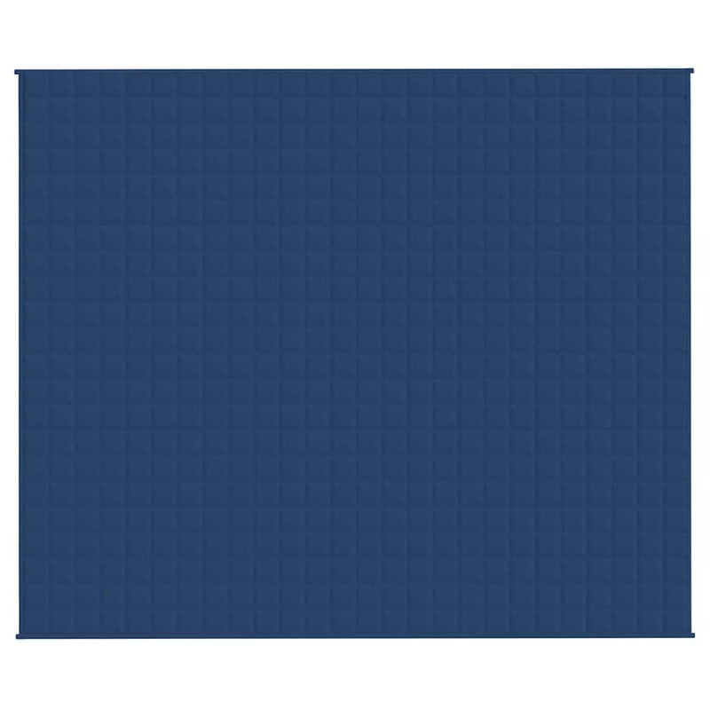 Pătură cu greutăți, albastru, 220x260 cm, 15 kg, textil