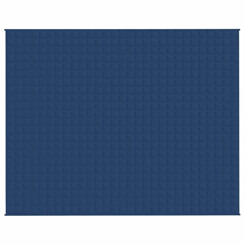 Pătură cu greutăți, albastru, 235x290 cm, 11 kg, textil
