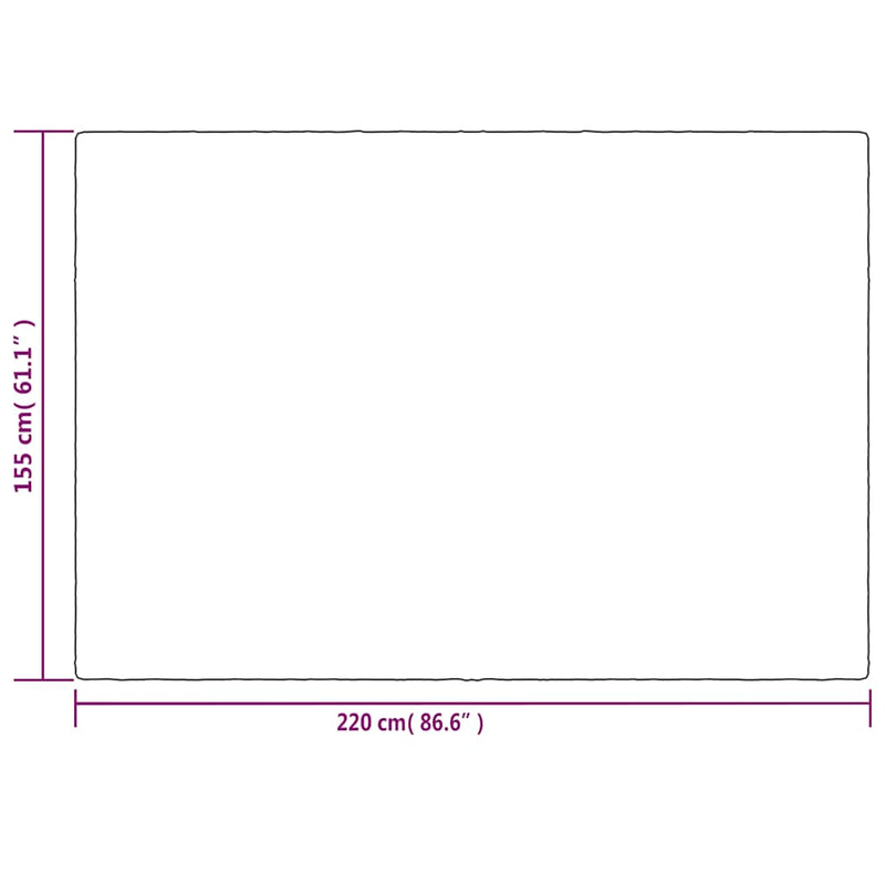 Pătură grea cu husă, gri, 155x220 cm, 7 kg, textil