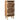 Pantofar „OTTA” cu 3 sertare, maro, lemn masiv de pin