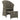 Set mobilier de grădină cu perne, 2 piese, gri, poliratan