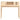 Birou 110x50x93 cm, lemn masiv de pin