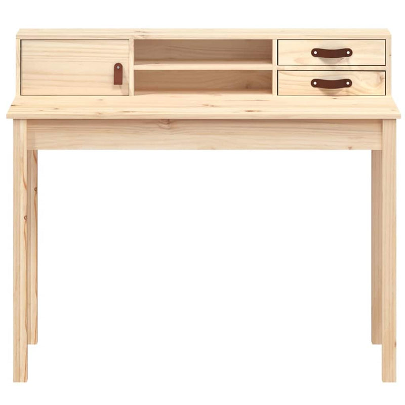Birou 110x50x93 cm, lemn masiv de pin