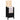 Cutie de rufe, negru, 44x44x76 cm, lemn masiv de pin