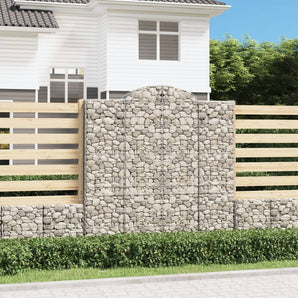 Coș gabion arcuit 200x30x200/220 cm fier galvanizat