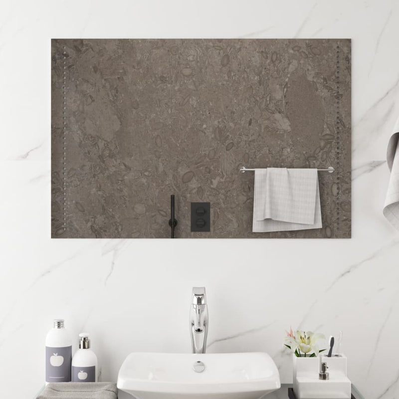 Oglindă de baie cu LED, 60x90 cm