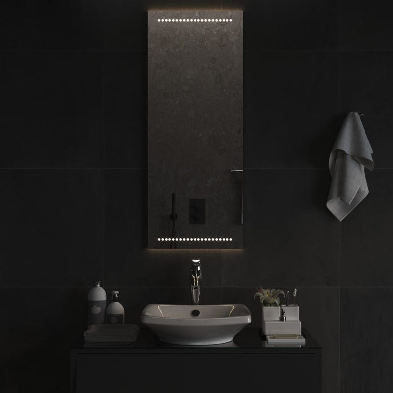 Oglindă de baie cu LED, 40x100 cm